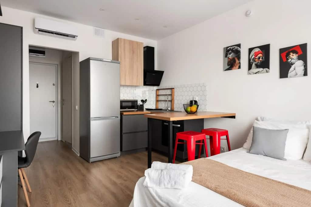 Sunmarine apartments (Санмарин апартментс) на улице Малая Очаковская 4а к2: главное фото 1