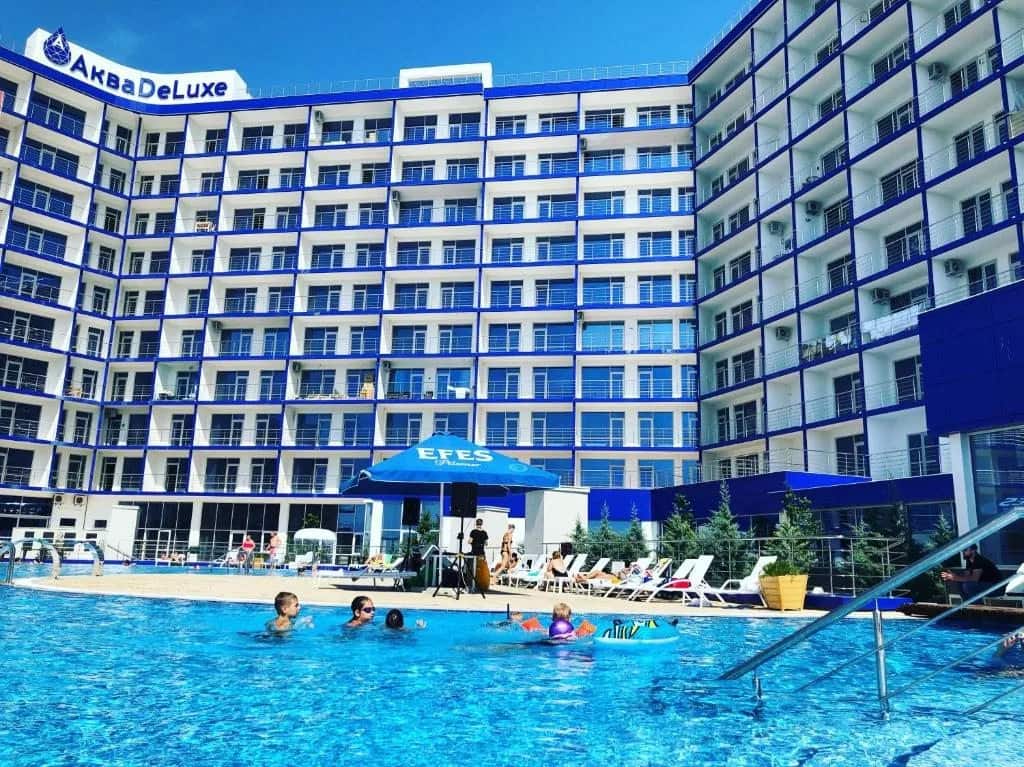Апартаменты Акваделюкс с видом на город: главное фото 1