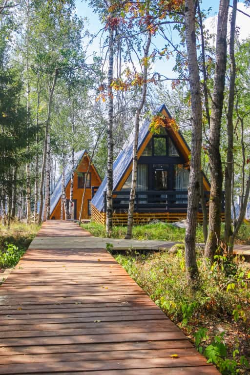 База отдыха Коттеджи на горе: главное фото 1