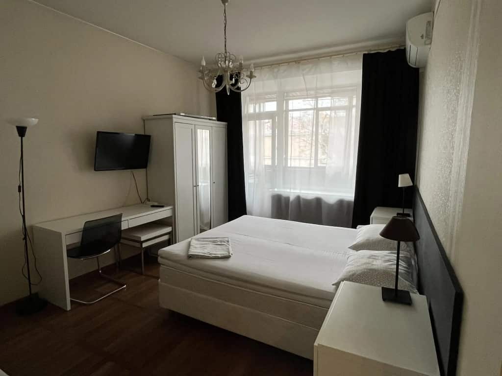 Apartment with a balcony at 1st Dubrovskaya street: главное фото 1
