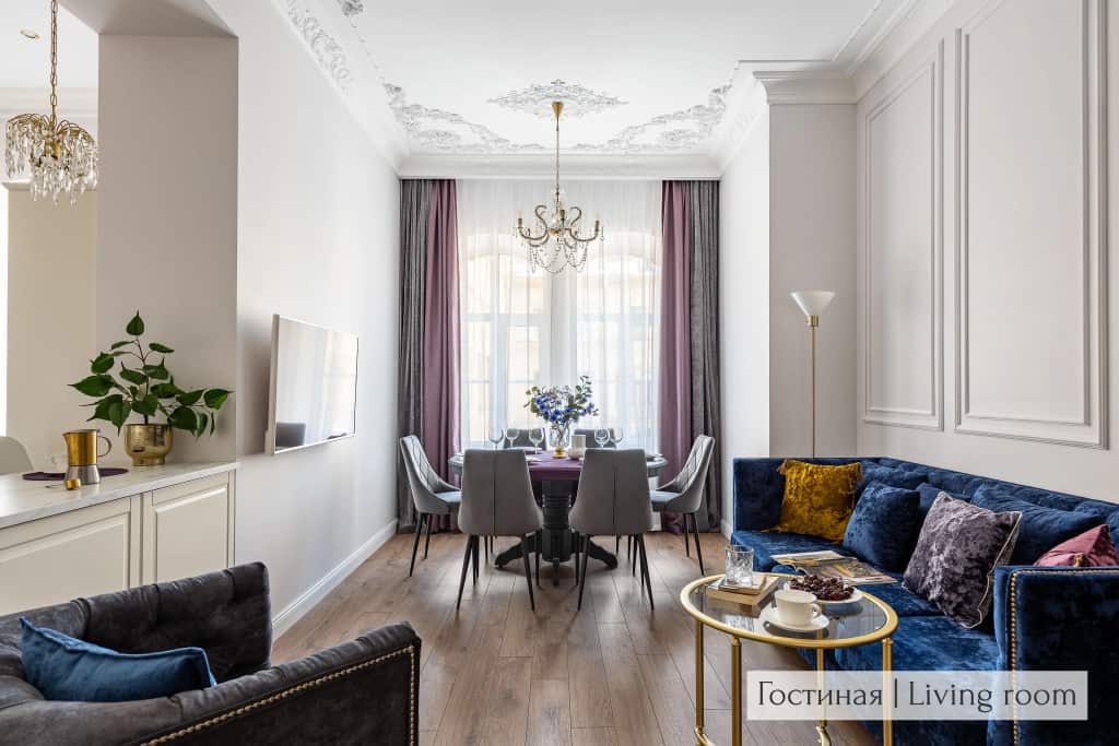 Апартаменты Minin Apartments Винтажные 120 кв.м.: главное фото 1