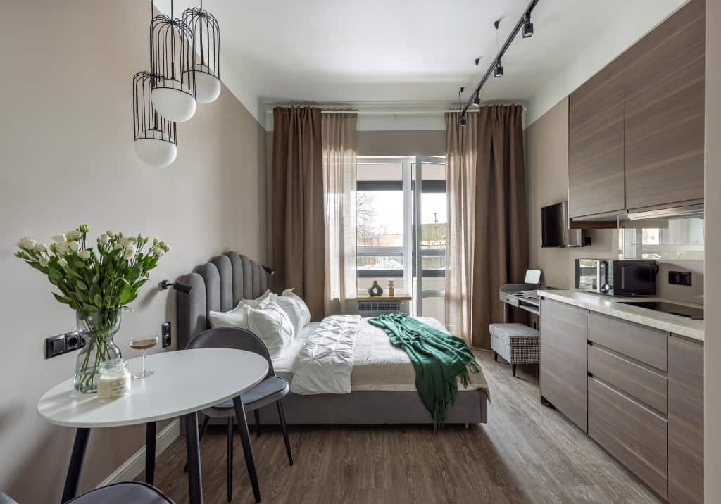 Апартаменты Студия Relax с балконом PITER APARTMENTS на Лиговском: главное фото 1