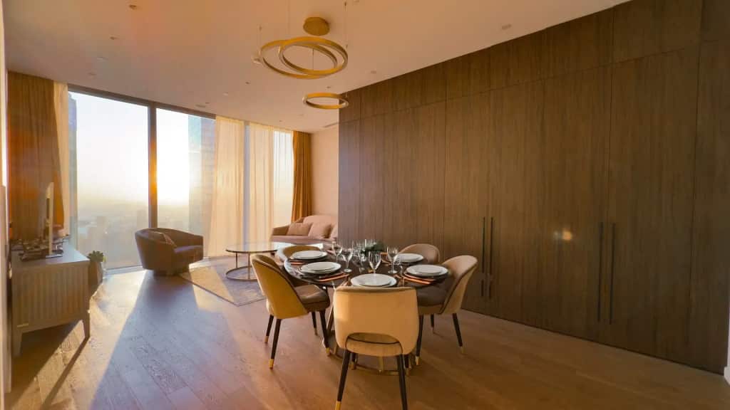Апартаменты Москва Сити 75 этаж 2 комнаты: главное фото 1
