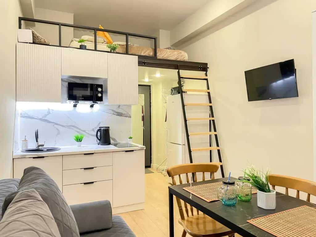 Квартира Двухуровневая студия на Беговой Dayker City Apartments: главное фото 1