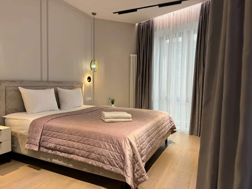 Апартаменты Lalapart Modern classic с видом на город у метро Дмитровская: главное фото 1