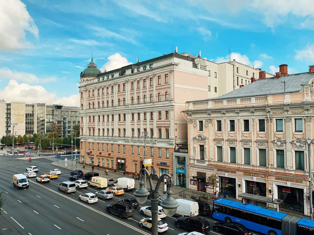 Апартаменты у Пушкинской и видом на Тверскую улицу: главное фото 1