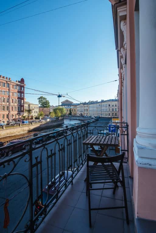 Апартаменты Видовая 2к квартира с балконом в центре СПб: главное фото 1