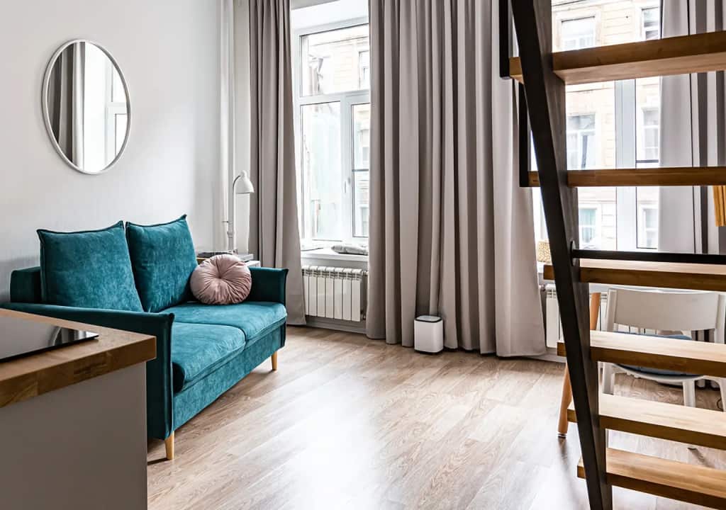 Апартаменты LetYourFlat "Aquamarine" студия: главное фото 1