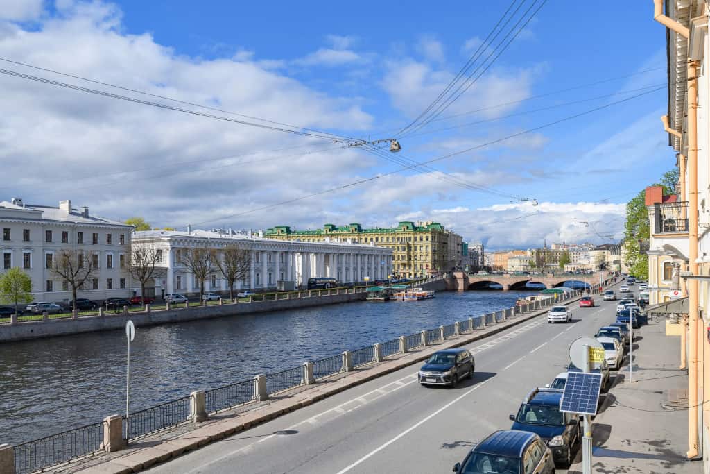 Апартаменты С Видом На Реку Фонтанку: главное фото 1