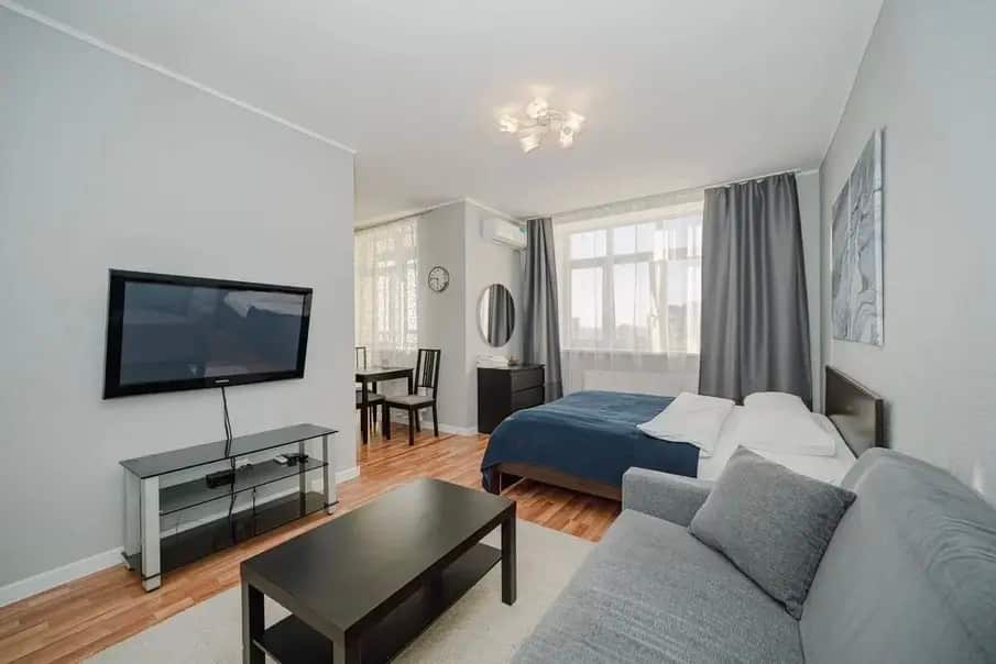 Апартаменты студия Rooms-ekb с видом на город (25 этаж): главное фото 1