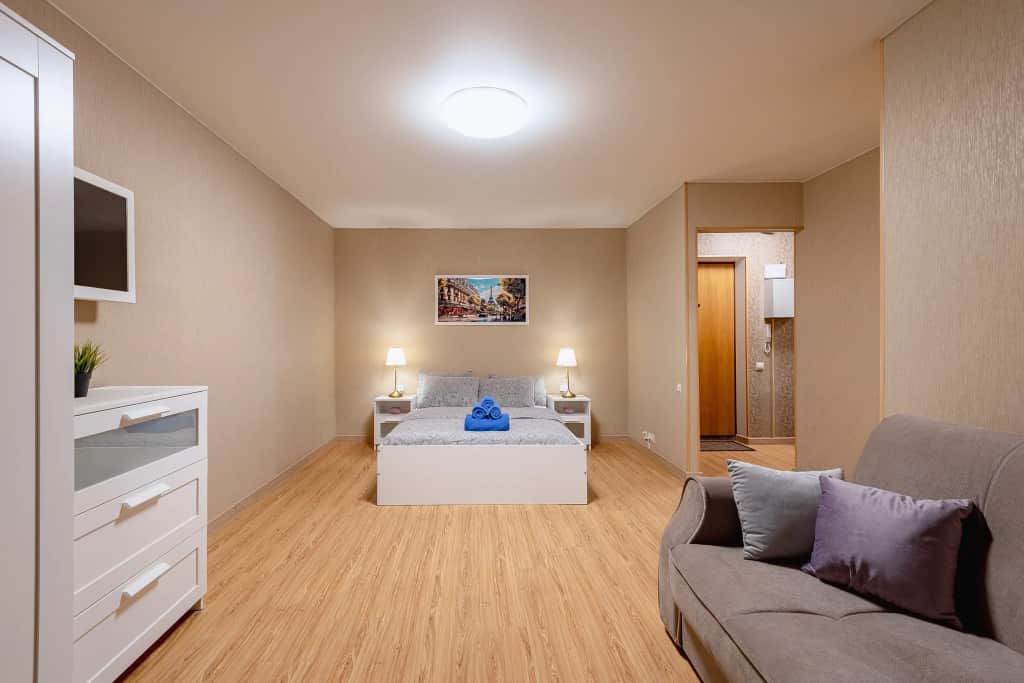 Апартаменты Krasnopresnenskaya Volkov Pereulok 9 str 1: главное фото 1
