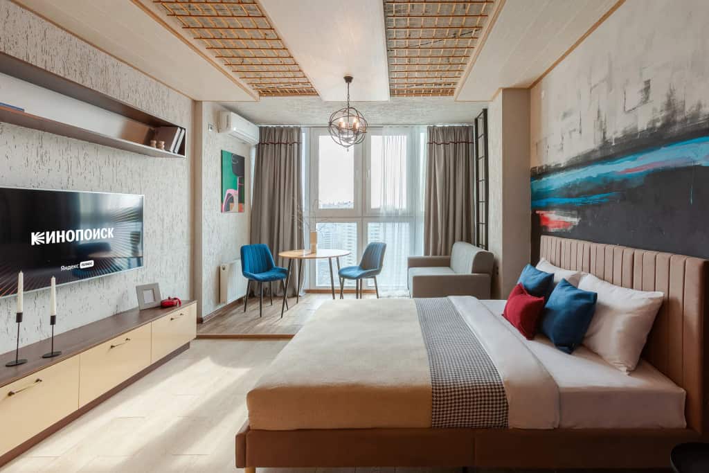 Апартаменты RentPlaza в центре в ЖК Арго на Ново-Садовой 201Б: главное фото 1
