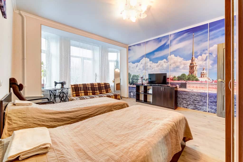 Апартаменты Гости Любят у метро Московская: главное фото 1