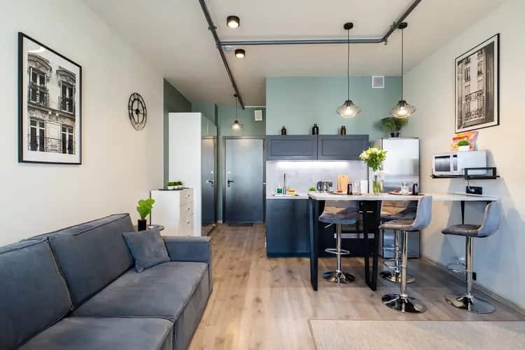 Апартаменты Lalapart Brooklyn четырехместная в ЖК Лайнер: главное фото 1