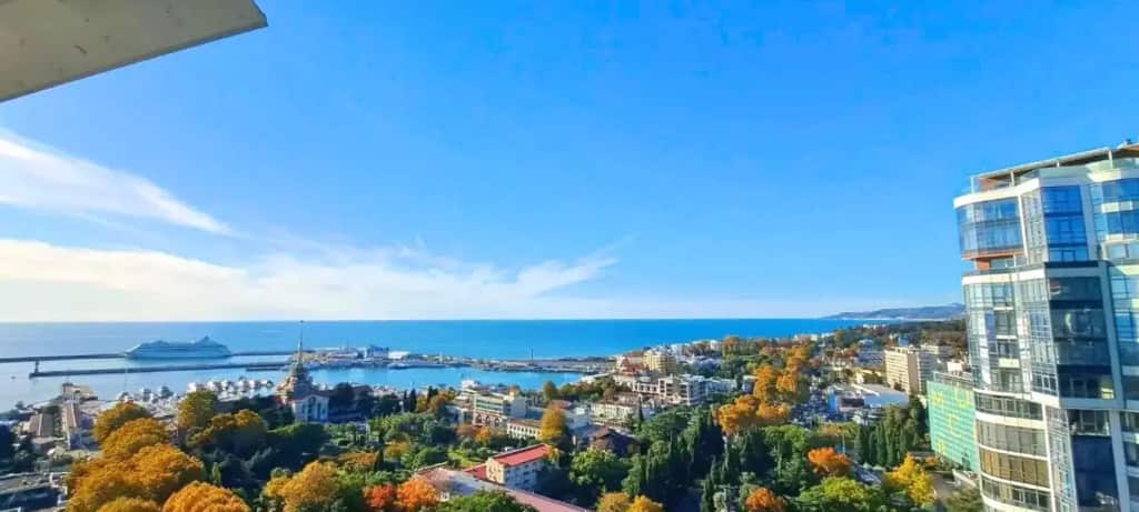 Апартаменты с Шикарным Видом на Море в Центре Сочи: главное фото 1