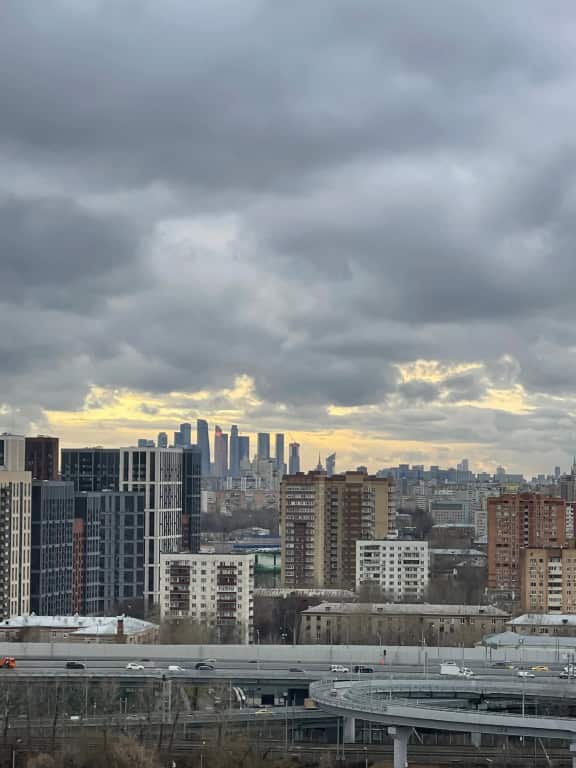 Квартира Studio in centre with views of Moscow City: главное фото 1