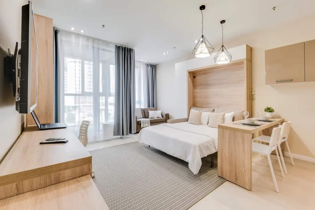 Апартаменты Премиум с Балконом и Видом на Город Business Apartments: главное фото 1
