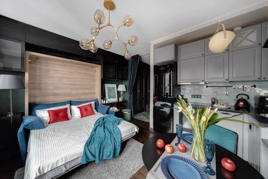 Апартаменты Lalapart Black Emerald с сауной в ЖК Савеловский Сити: главное фото 1