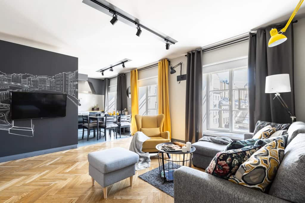 Апартаменты Двухуровневые Little Italy 140 кв.м с видом на собор: главное фото 1