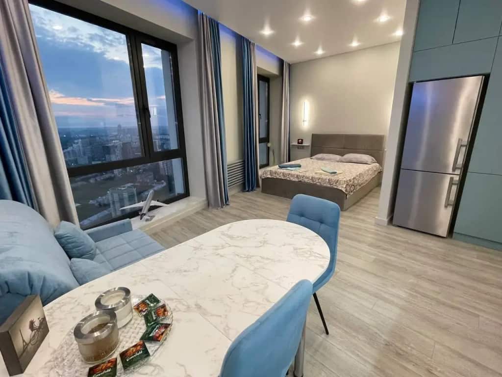 Квартира Видовая Студия в ЖК Wellton Towers: главное фото 1
