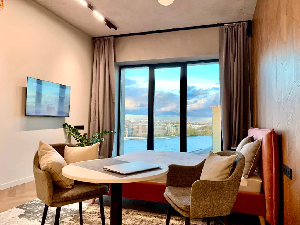 Апартаменты Panoramic Neva View Deluxe 11 Floor: главное фото 1