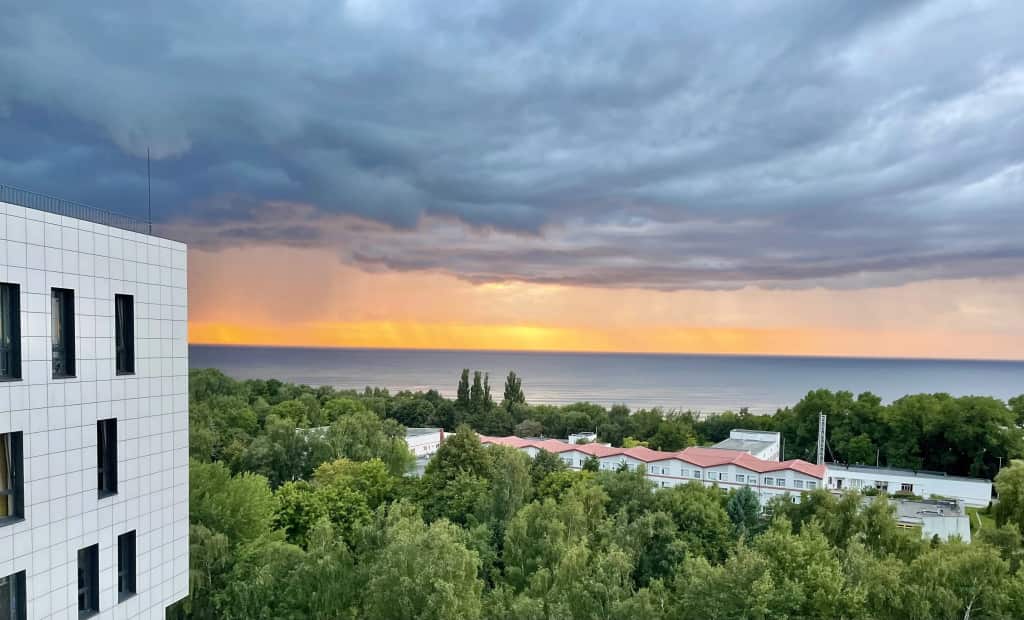 Апартаменты с видом на море на 10 этаже в комплексе Кристалл & Балтик-SPA: главное фото 1