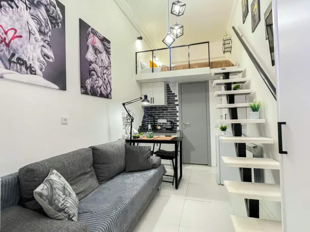 Квартира Двухуровневая студия возле метро Рязанский проспект Dayker City Apartments: главное фото 1