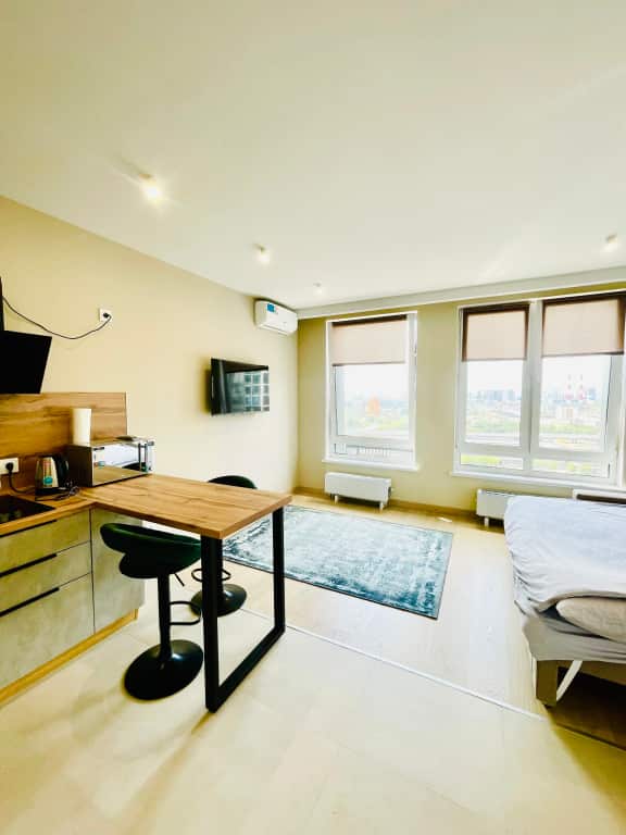 Квартира Panoramic studio in centre of Moscow: главное фото 1