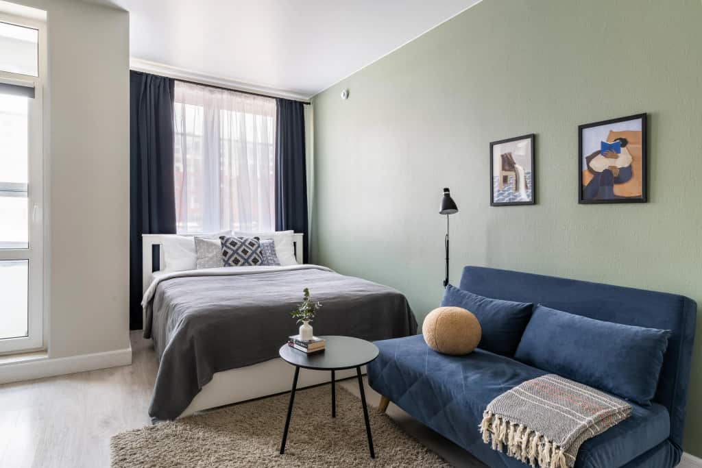 Квартира Сканди-студия Piter Apartments у метро Фрунзенская: главное фото 1