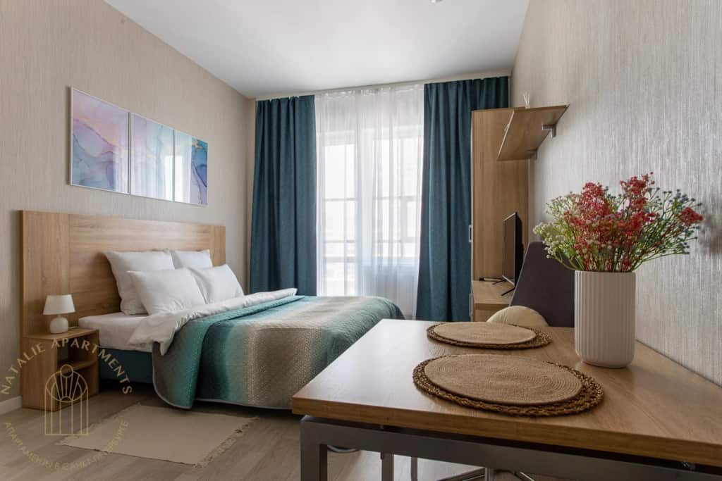 Апартаменты Студия Natalie Apartments Пулковское шоссе 14с6: главное фото 1