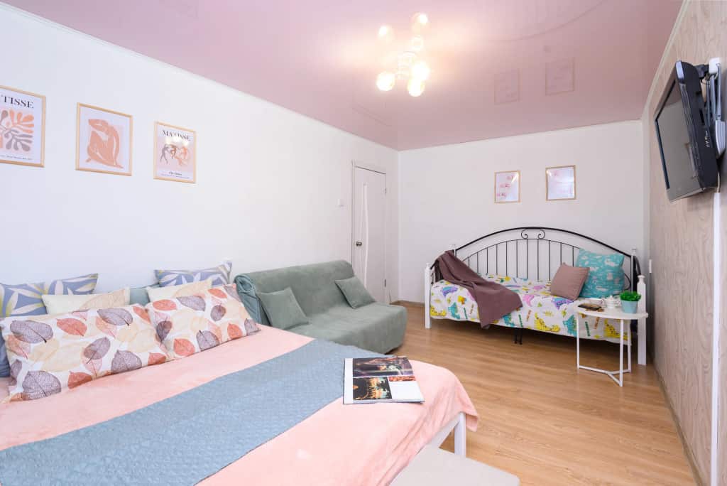 Квартира ВАНИЛЬНОЕ НЕБО на Солнечной 52 Уютное Местечко A.Cozi_Place: главное фото 1