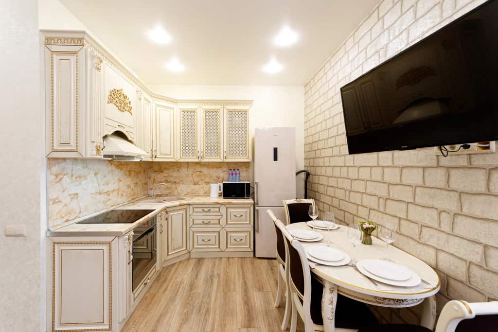 Апартаменты Red Apartments Арт Лайт Сити Апартамент Монро: главное фото 1