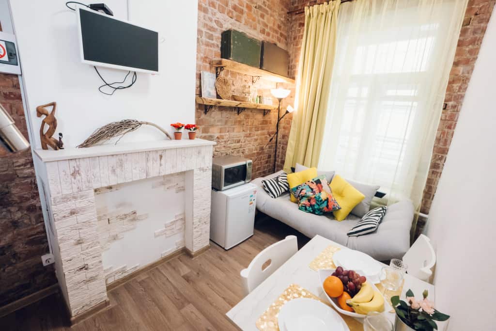 Апартаменты Стильная двухуровневая студия LOFT 1: главное фото 1