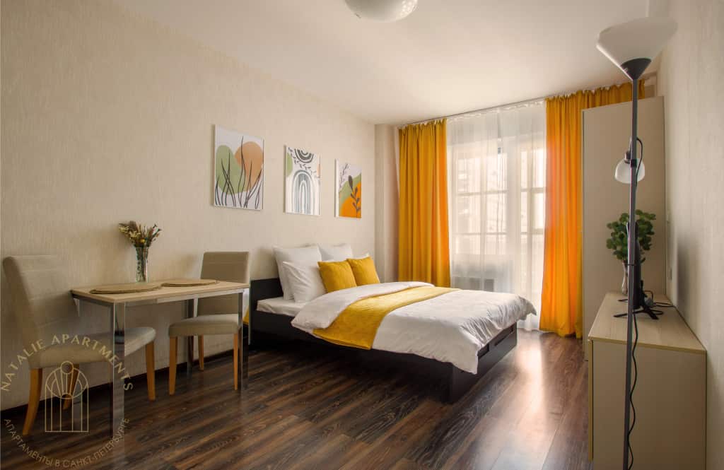 Апартаменты Студия Natalie Apartments Пулковское шоссе 14Д: главное фото 1