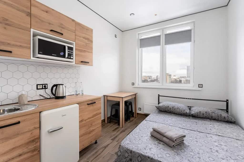 Апартаменты Уютная студия Bestflat24 у метро Ботанический сад: главное фото 1