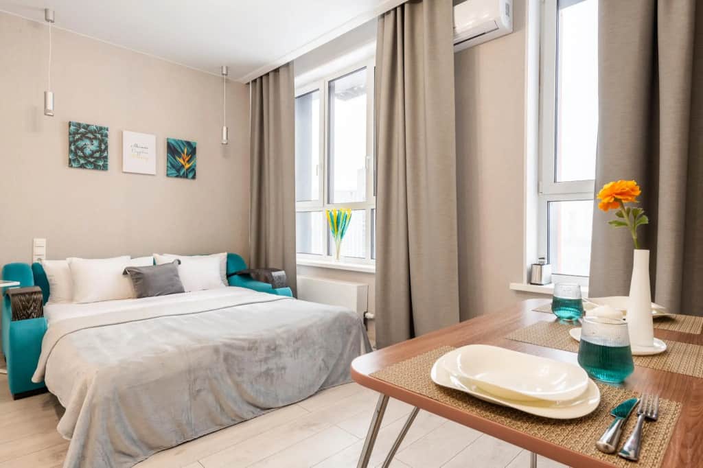 Sunmarine apartments (Санмарин апартментс) на улице Мосфильмовская: фото 2
