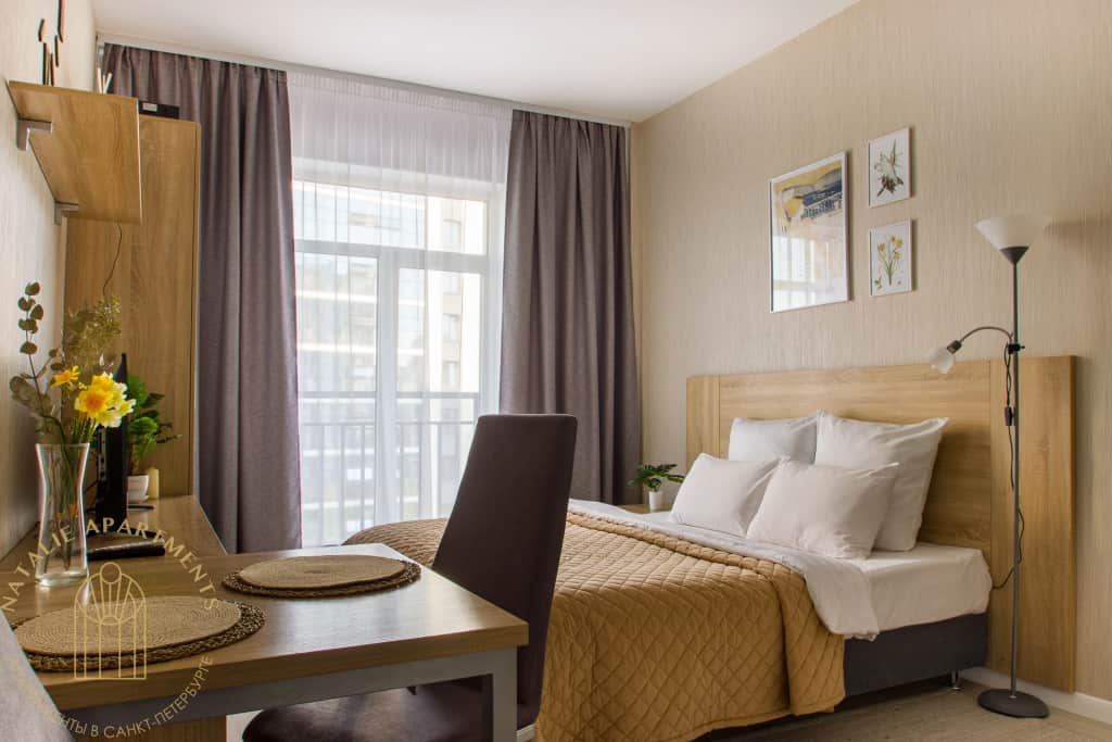 Апартаменты Студия Natalie Apartments Пулковское шоссе 14с6: фото 2