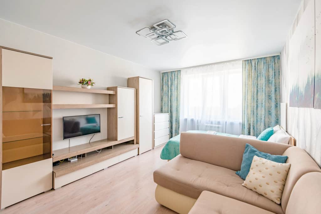 Квартира 1-к недалеко от залива на Радужной 16 от RentAp, 4 сп.места: фото 3