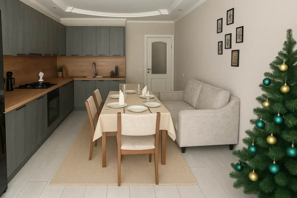 Квартира Двухкомнатная квартира на Дзусова: фото 2