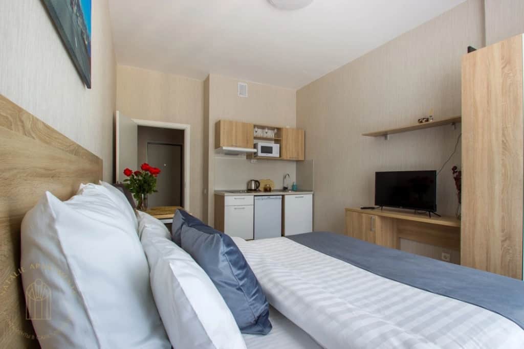 Апартаменты Студия Natalie Apartments Пулковское шоссе 14с6: фото 2