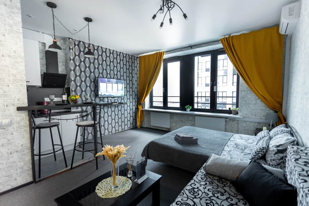 Апартаменты Lalapart Sunny Loft просторная студия в ЖК Савеловский Сити: фото 3