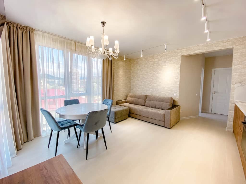 Апартаменты Abri Luxe в Сочи с видом на море в ЖК Октябрьский на Мамайке: фото 2