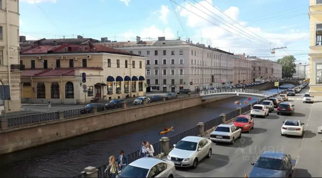 Апартаменты 2 спальни с камином около Банковского мостика: фото 2
