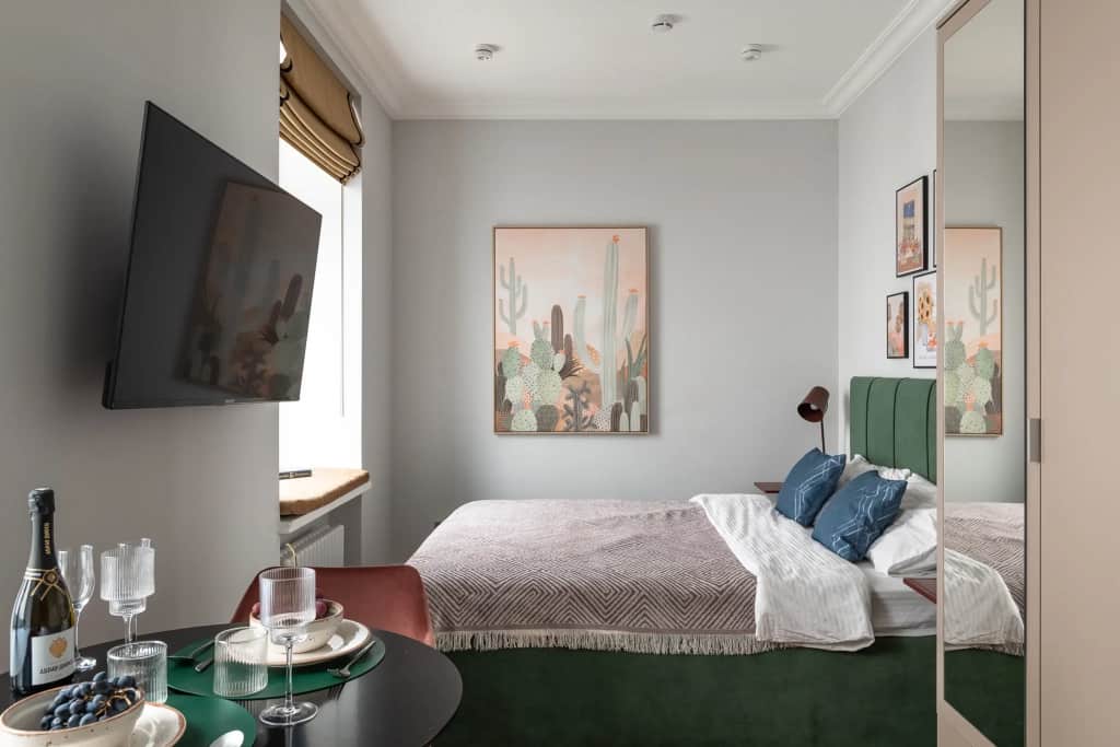 Апартаменты Green Studio около метро Маяковская: фото 2