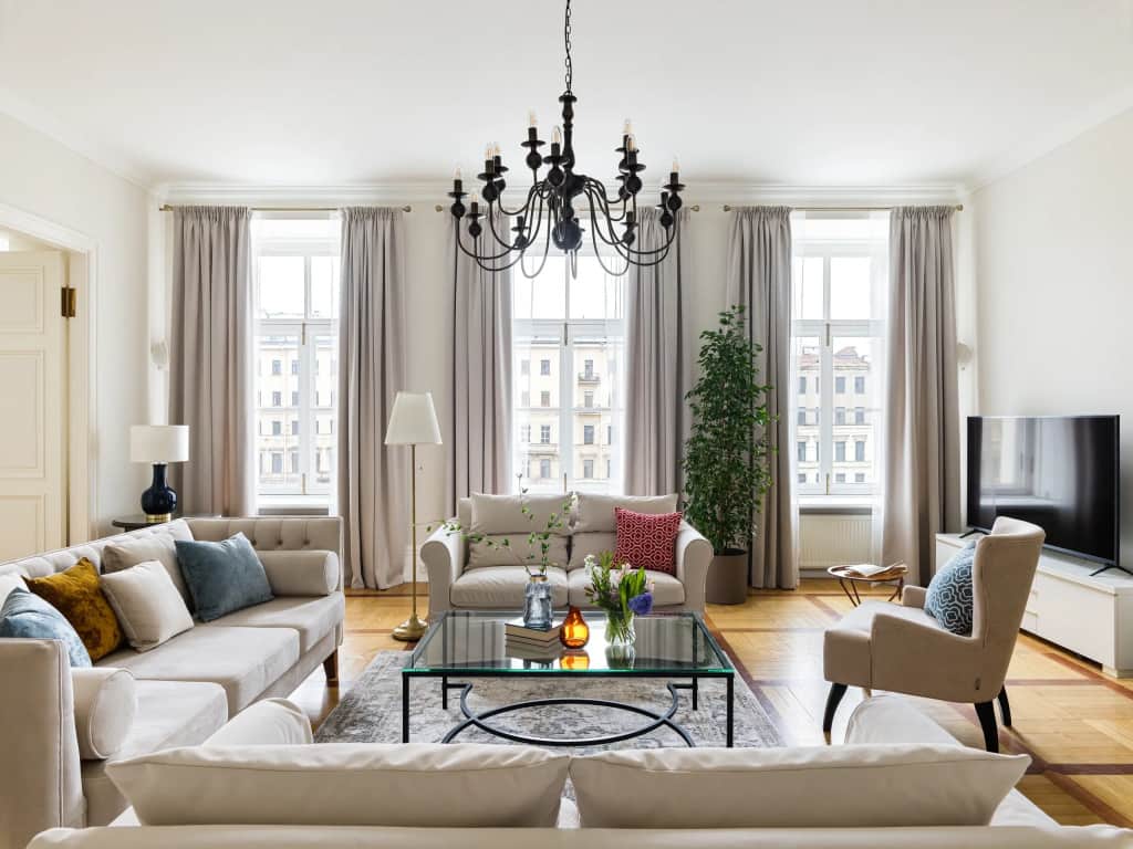 Апартаменты Minin Apartments с видом на Фонтанку 180 кв.м.: фото 3