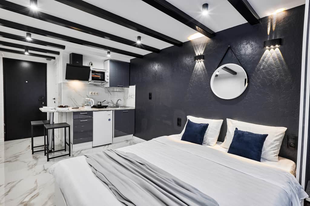 Апартаменты монохромные EasyGuest на Чертановской: фото 2