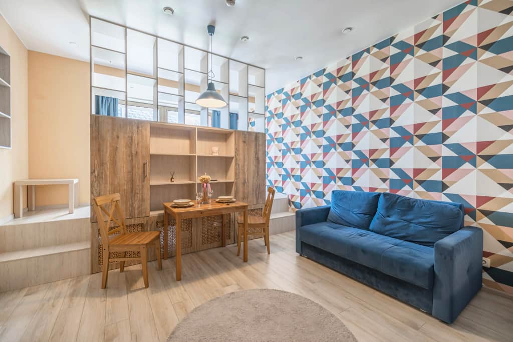Квартира Студия, 34 м², 2 кровати: фото 2