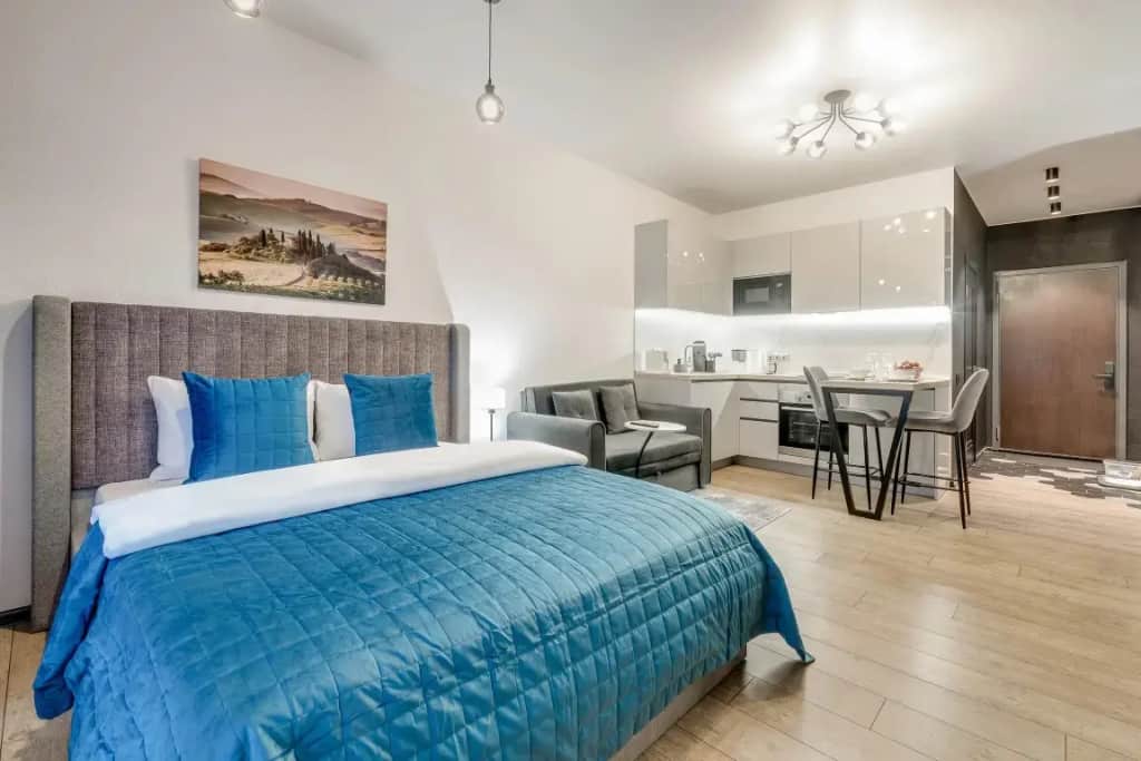 Апартаменты Полюкс с Видом на Город Business Apartments: фото 2