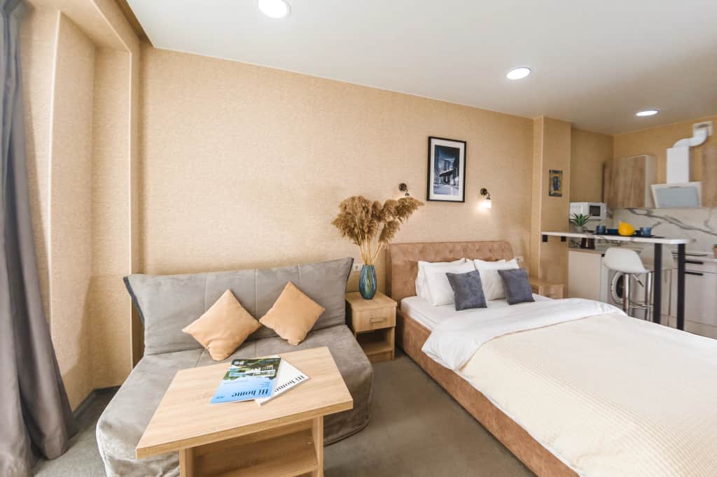 Апартаменты Премиум Студия Голубые Дали 9 B-Flats: фото 2