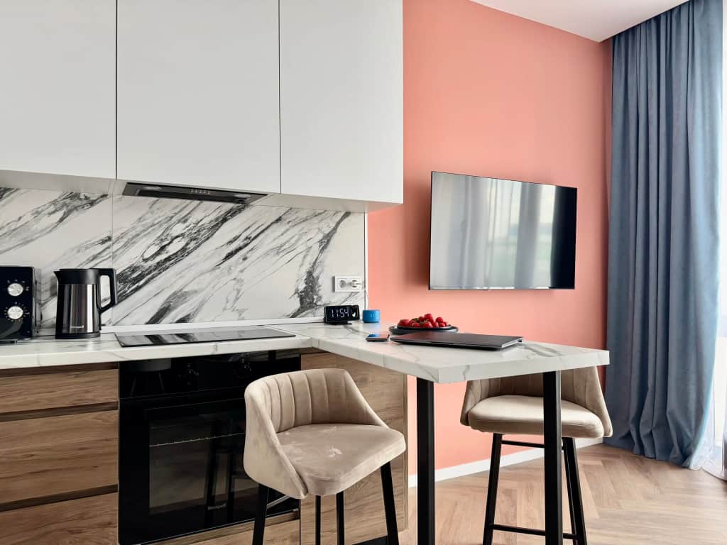 Апартаменты Lalapart Moonlit night с дизайнерским ремонтом в ЖК Метрополия: фото 3